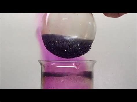 Chemistry experiment 47 - Sublimation of Iodine - YouTube