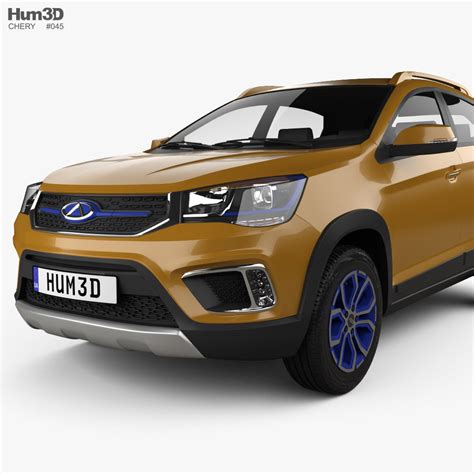 Chery Tiggo 3xe 2020 3D model - Vehicles on Hum3D