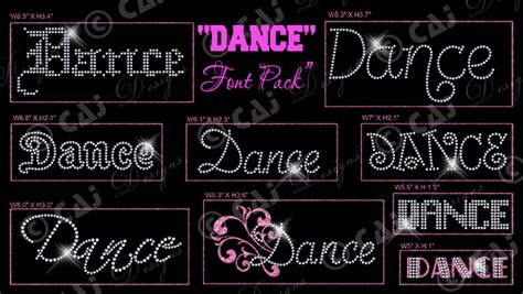 CAJ-J107 Dance Fonts RS : Synergy 17