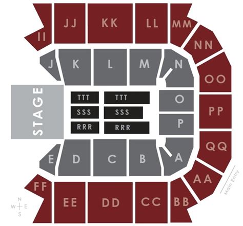 Seating Charts - Great Southern Bank Arena - Missouri State