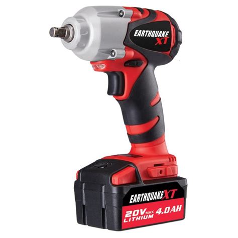 New Harbor Freight Cordless Tools - Lithium 20V Earthquake XT Extreme Torque Impact Wrenches ...
