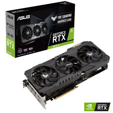 Tarjeta Gráfica ASUS TUF Geforce RTX 3070 Ti OC | Gamers Colombia