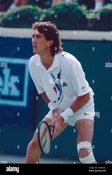 Australian tennis player Darren Cahill, 1980s Stock Photo - Alamy