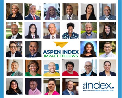 Aspen Institute Announces Inaugural Aspen Index Impact Fellows - The ...