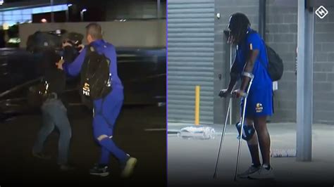 Nic Naitanui injury: West Coast Eagles official pushes cameraman | Sporting News Australia