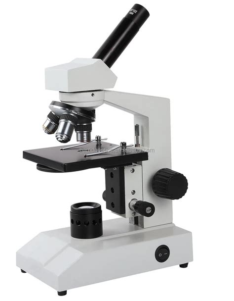 (BM-61)Simple Monocular Biological Microscope 4X 10X 40Xs for Student ...