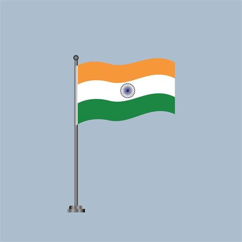 Illustration of India flag Template 13370652 Vector Art at Vecteezy