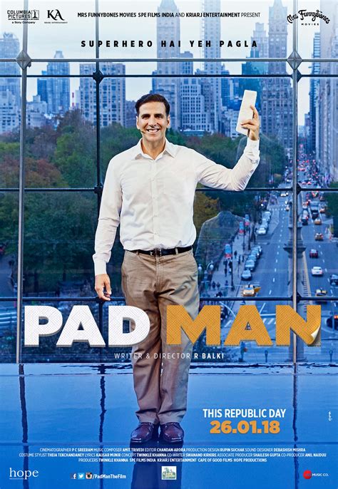 Pad Man (2018) Poster #1 - Trailer Addict