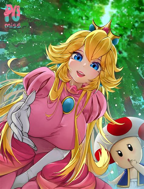 Fan art Princess Peach From the Mario games by AlaskanKingCrab200 on DeviantArt | Super mario ...