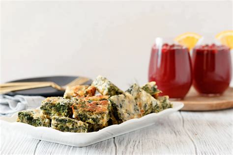 Spinach Squares {Classic Appetizer Recipe} - Goodie Godmother