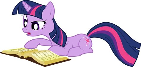 Twilight Sparkle Reading Book by Jeatz-Axl on DeviantArt