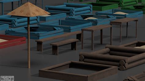 Sandbox Set for Playground - 3D Model by Abandoned World