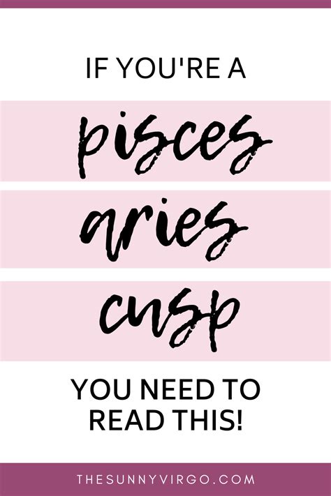 Pisces-Aries Cusp: Dates, Traits & How to Live Being One