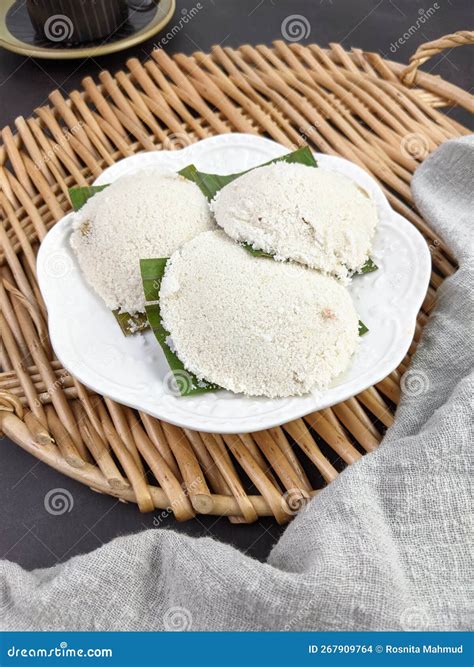 Steam Dessert Known As Putu Piring Stock Photo - Image of lunch, fruit ...