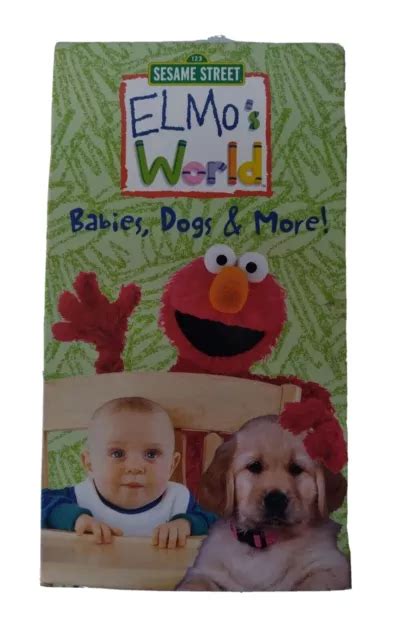 ELMOS WORLD VHS Sesame Street Babies Dogs et plus EUR 18,85 - PicClick FR