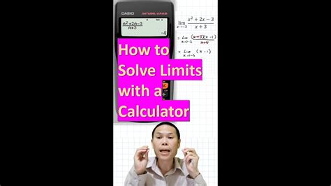 How to Solve Limits with a Calculator - YouTube