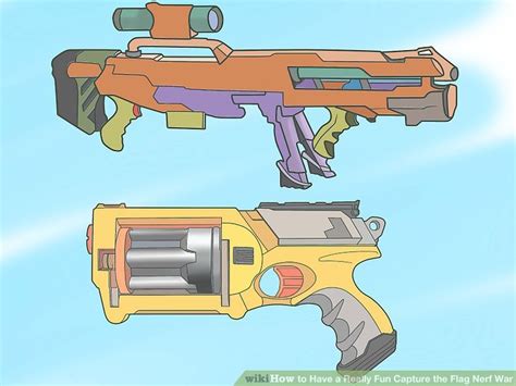 How to Have a Really Fun Capture the Flag Nerf War: 7 Steps