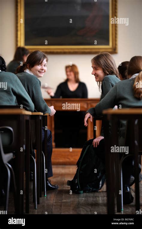 Cheltenham ladies' college uniform hi-res stock photography and images - Alamy