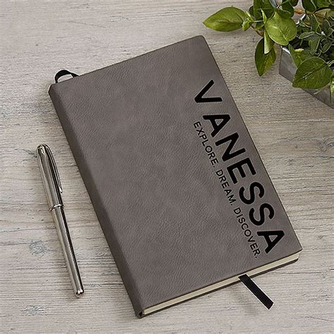 Bold Style Writing Journal | Bed Bath and Beyond Canada in 2021 | Personalized journal ...