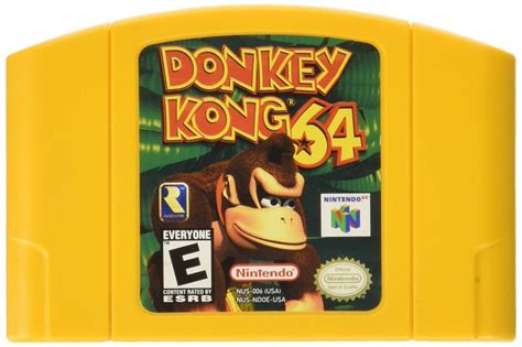 Amazon.com: Donkey Kong 64 Rare Nintendo 64 Video Game Cartucho Rare ...