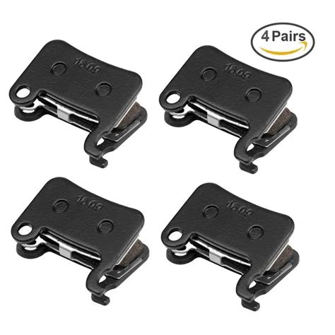 RUNACC Mountain Bike Disc Brake Pads Durable Bicycle Resin Disc Brake Pad Practical Bike Brake ...