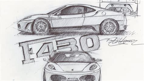 Buy these sketches from McLaren P1 and modern Mini designer Frank ...