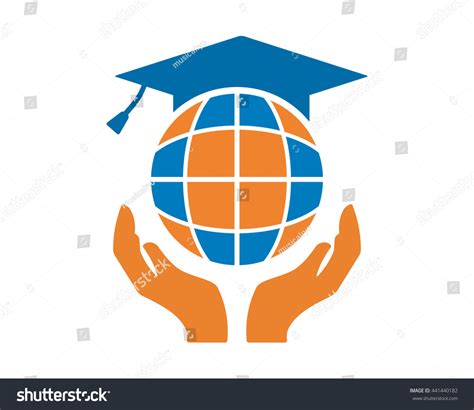 Scholar Globe Image Vector Icon Logo Stock Vector (Royalty Free ...