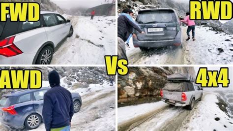 FWD vs RWD vs AWD vs 4×4 Real World Driving Comparison » Car Blog India