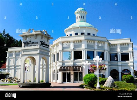 The Chemainus Theatre in Chemainus, British Columbia, Canada Stock ...