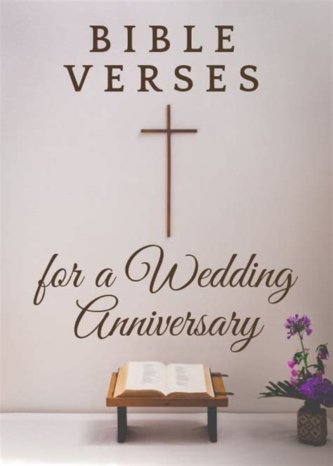 10 Great Bible Verses and Scriptures for a Wedding Anniversary - Holidappy