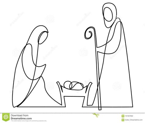 Related image | Christmas drawing, Nativity scene, Simple nativity