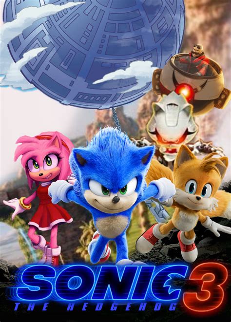 Sonic the hedgehog 3 ( fan poster) by jalonct on DeviantArt