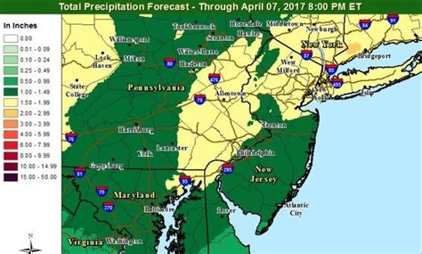 Flood watch issued for N.J. with potential for 3 inches of rain Thursday - nj.com