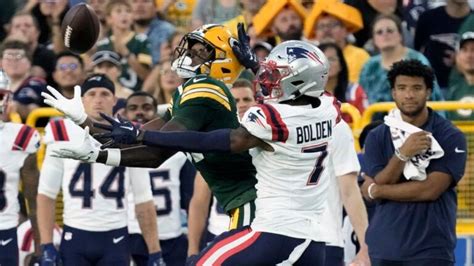 Patriots vs. Packers updates: Game ends early due to Bolden injury