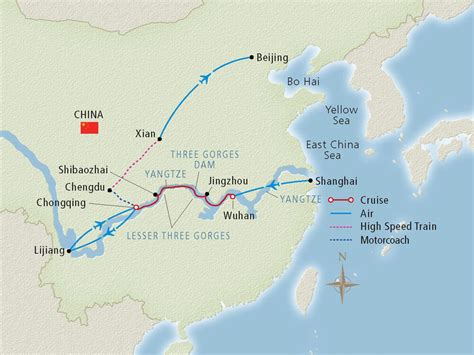 Yangtze River Map Location