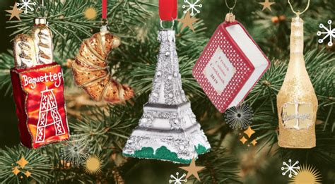 28 French-Inspired Ornaments to Decorate Your Tree With - Frenchly