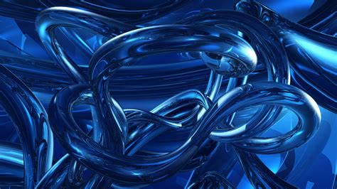 Dark Blue Abstracts