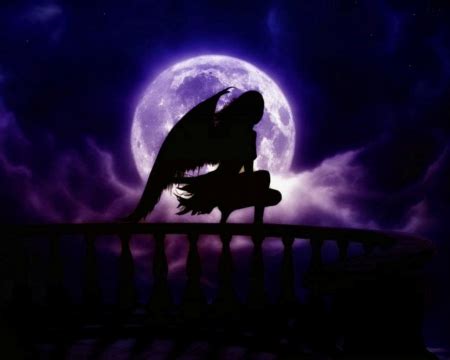 Silhouette of an Angel - Fantasy & Abstract Background Wallpapers on Desktop Nexus (Image 1597571)