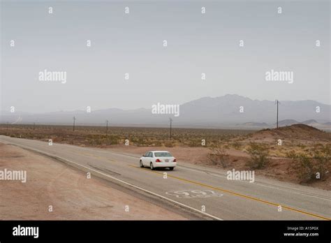 car on route 66 Stock Photo - Alamy