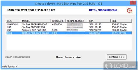 Hard Disk Wipe Tool - Download