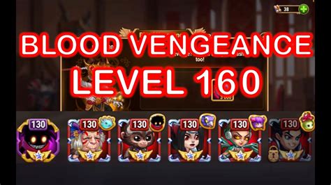 Hero Wars: Beating Blood Vengeance Level 160 - YouTube