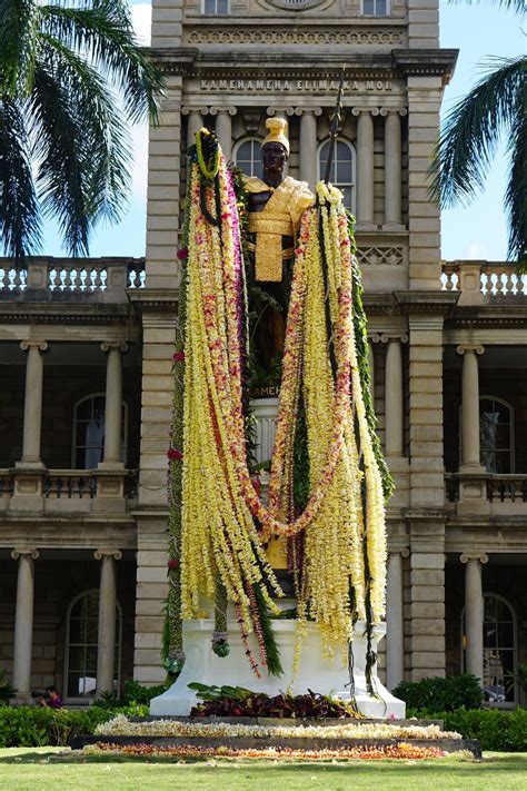 King Kamehameha lei draping ceremony 2019 | Photos | manoanow.org