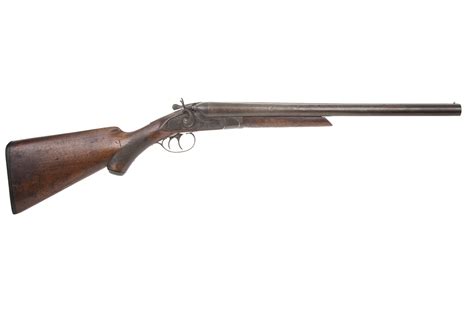 New York 12 Gage Double Barrel Shotgun | Witherell's Auction House