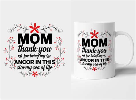 Mother's Day Mug Design by sadia2209 on Dribbble