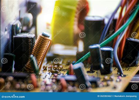 Resistors on Circuit Boards Stock Photo - Image of resistor, resistors: 262282462