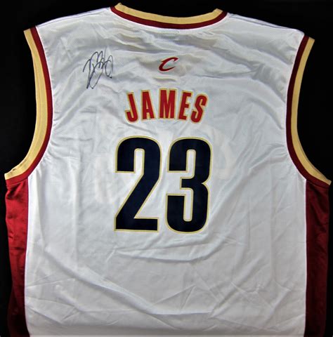 LeBron James Autographed Jersey - Memorabilia Center