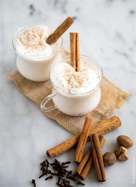 Milk Punch (Spiced Milk with Whiskey)- The Little Epicurean