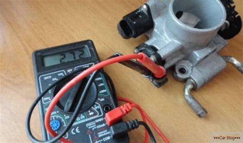 How to adjust the throttle position sensor