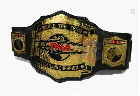 Champs Tna Replica Wrestling Championship Belt Real - Badge, HD Png ...