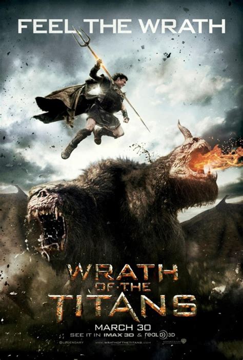 WRATH OF THE TITANS Poster double sided ADVANCE (SS3692-X003) buy ...